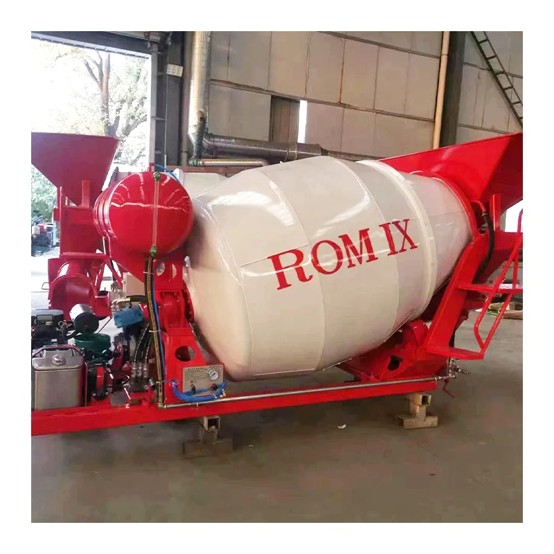 Good Quality Concrete Mixer Truck Drum Transfer Cement Mixing Tank Trailer Price