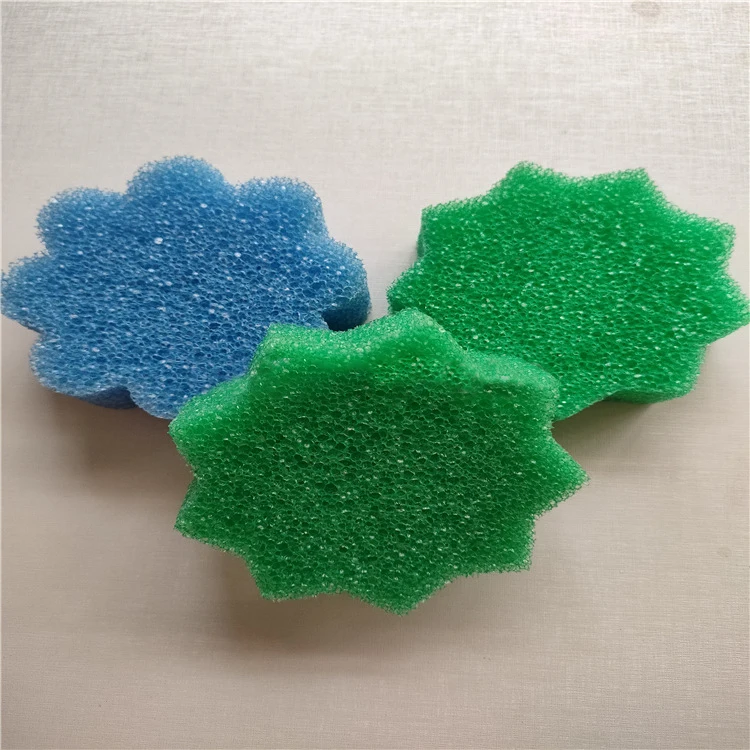 Dishwashing And Cleaning With Sponge Coarse Hole Oil-absorbing Drain Smart Temperature-sensitive Sponge Kitchen Rag