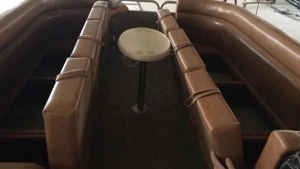 YAMANE Best Big 30ft Family Party Luxury Pontoon Boat Aluminum Floating Pontoon Fishing Boat In good Price