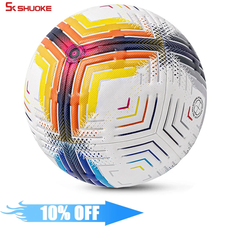Официальный размер 5 знаменитый PU термоламинированный футбольный мяч для тренировок по индивидуальному заказу-хорошее ценовое предложение