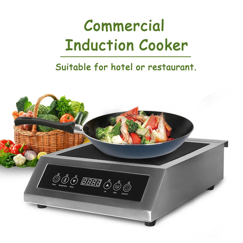  GZkitchen 3500 Вт коммерческая индукционная плита горячая CE электрическая настольная