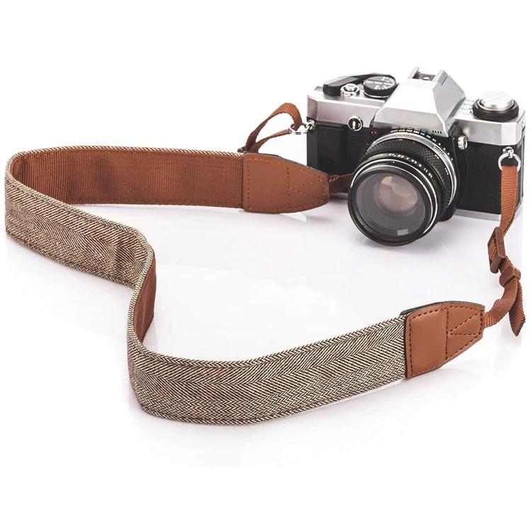 
 Guangdong Supplier Handmade Customized Strap Camera Shoulder Strap Vintage Camera Strap  