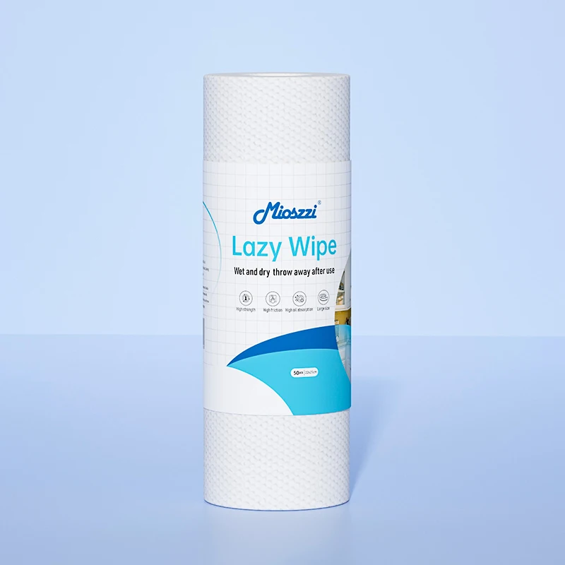Cleaning Kitchen Roll Paper Towel Big Roll Lazy Clean Rag with Kitchen Disposable Wave Tissue Paper