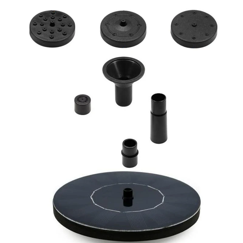 Outdoor Decoration Floating Solar Fountain Mini Solar Panel Powered Water Fountain Pump