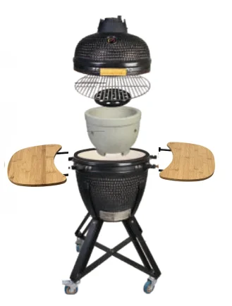 Wood bbq grill Kamado grill outdoor kitchen cabinet wood fired barbecue grill
