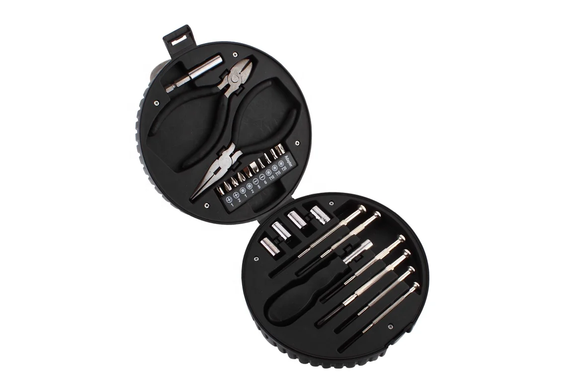 24pcs mini Tyre shape tool kit for promotion