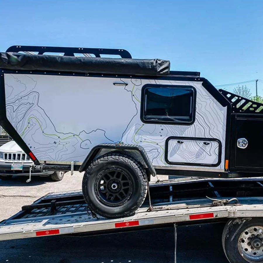 2024 Hot Sale Travel Trailer RV Camper Motorhome Cheep Used For 2 People