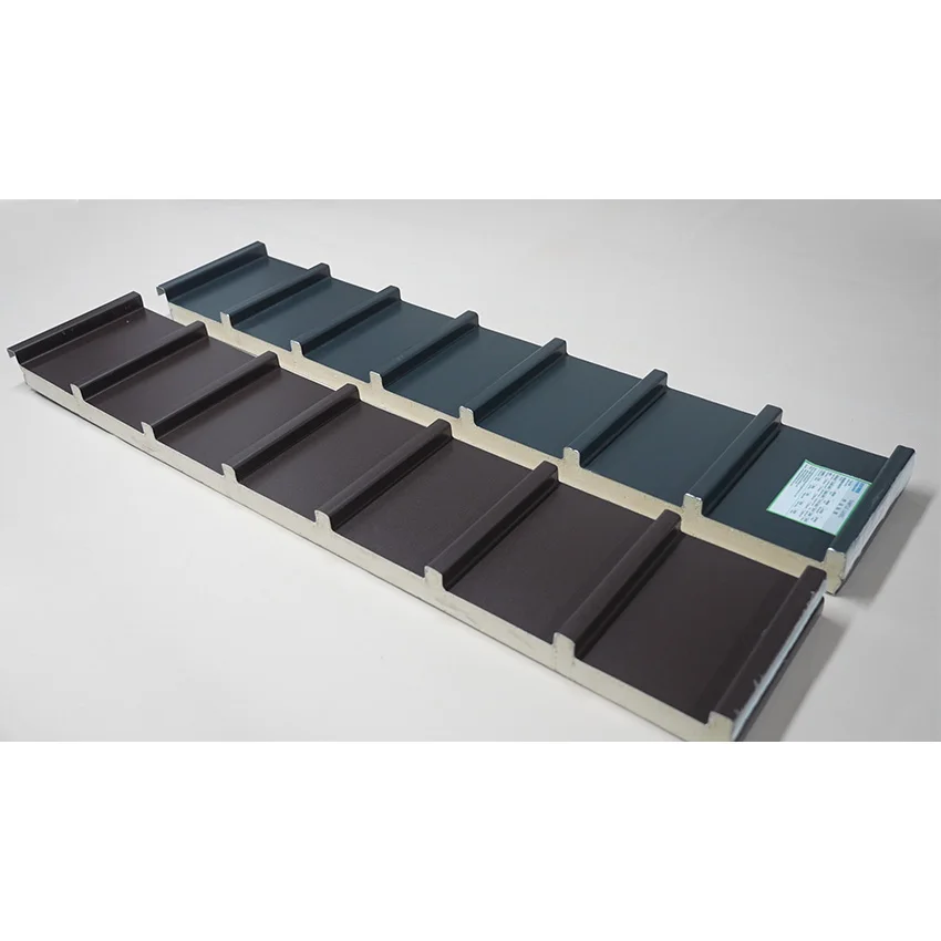 Eco-Friendly Stretch Aluminum Tiles Ceiling Pu Sandwich Insulated Roofing Panels