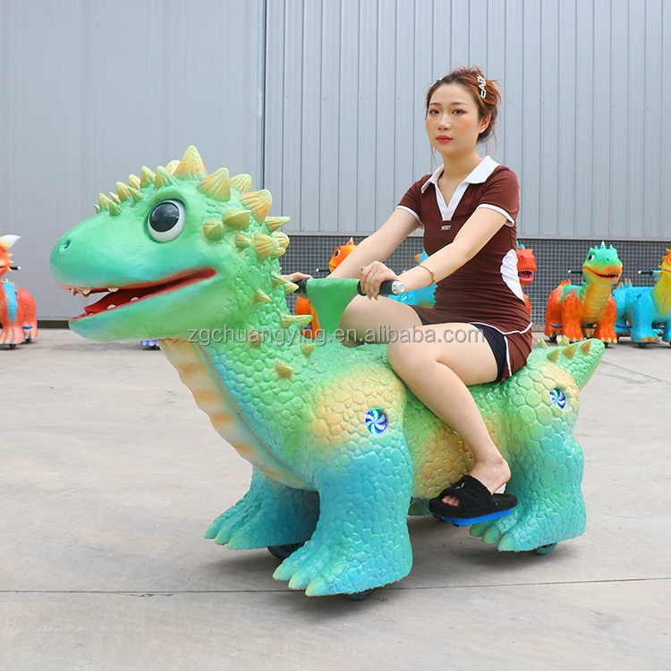 Theme Amusement Playground Battery Powered Ride On Safari Animals Rides