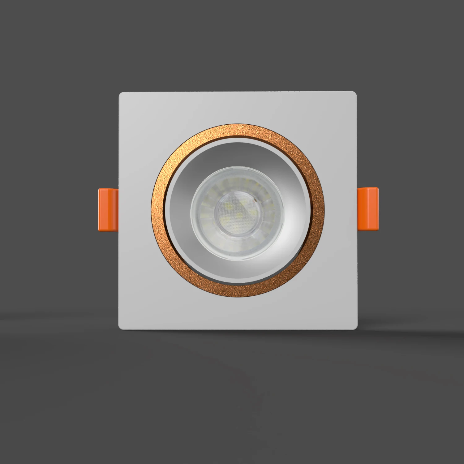 Keou Adjustable 5W 7W Rooms Lights Spot Light Square Round Frame Downlight