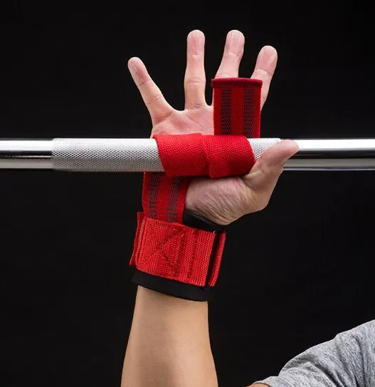 Customized Gym Powerlifting Straps Fitness Wrist Support Wraps Weight Lifting Wrist Brace Belt