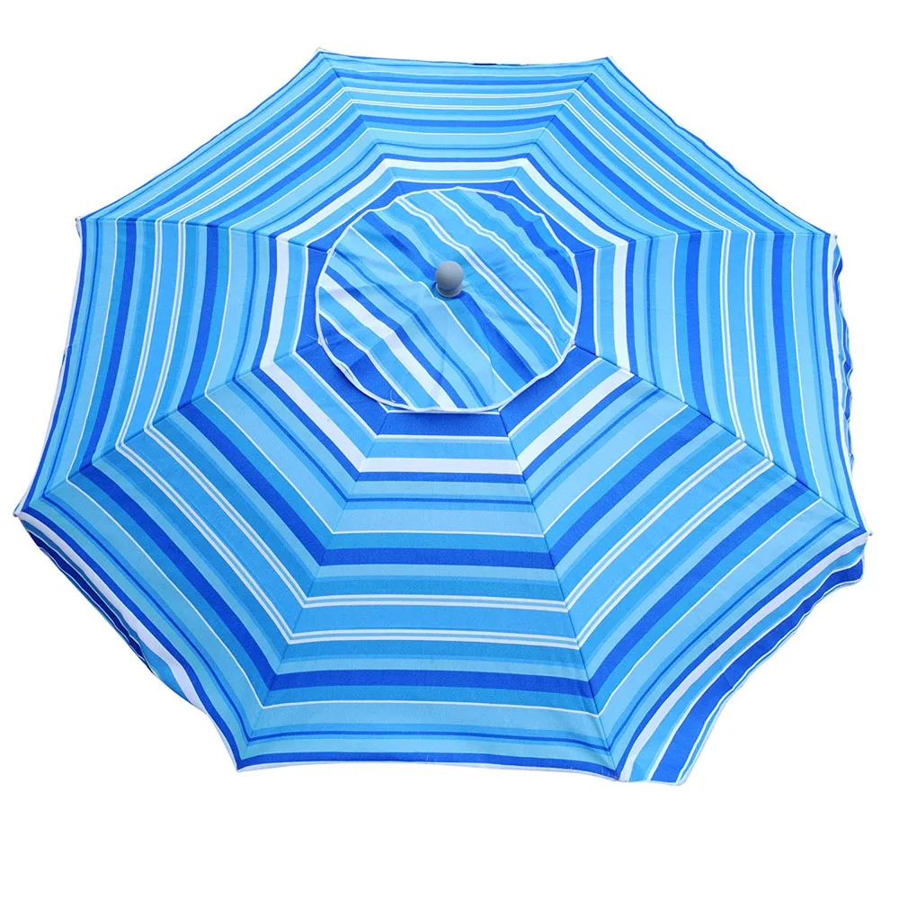 Wholesale Outdoor Umbrella Sun Umbrella Portable Beach With Tilt And Sand Anchor, Hot Selling Uv Protection Sun Umbrella Beach