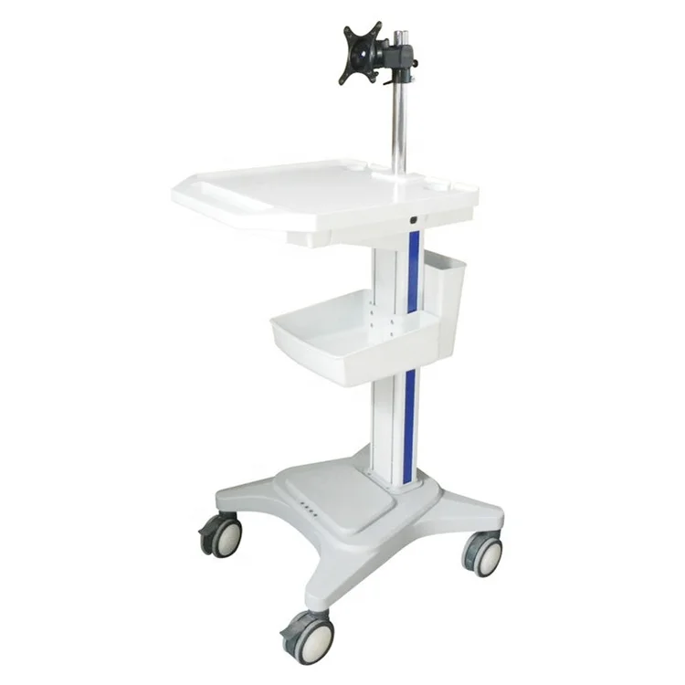 Advanced Trolley ENT Instrument Cart Endoscope Nurse Workstation Trolley for hospital