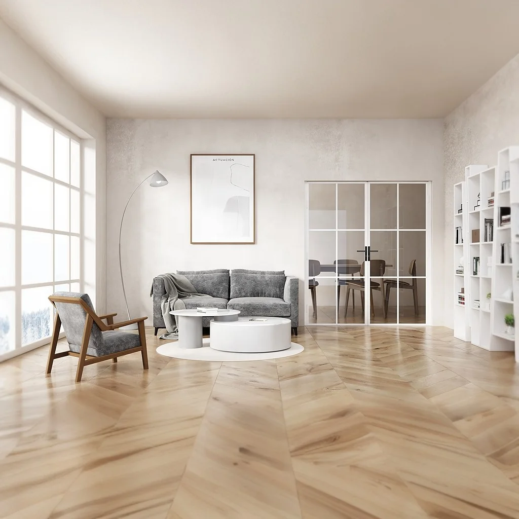 Oumeiga hall and dining partition design glass wall between kitchen and living room