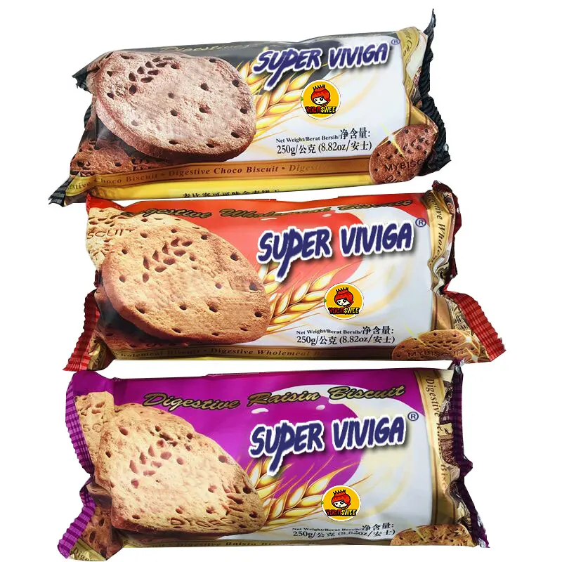 Wholesale Gluten Free Cookies Malted Vegan Digestive Biscuit