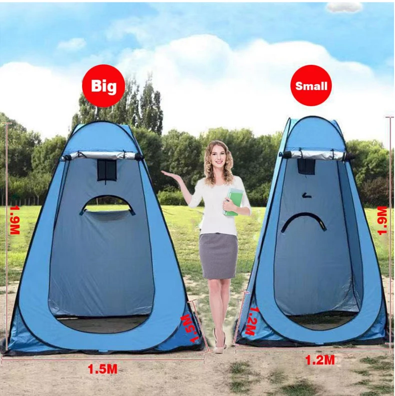 Wholesale Privacy Pop Up Shower Tent Pop Up Dressing changing Tent Beach Toilet Shower Changing Room With Carry Bag