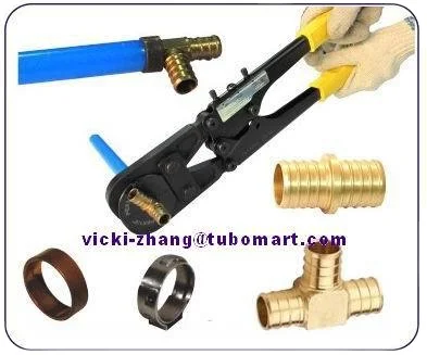 Pex Crimping Tool Pressing Tool for USA PEX copper rings tool Pex pipe ASTM877/876 brass pipe fittings