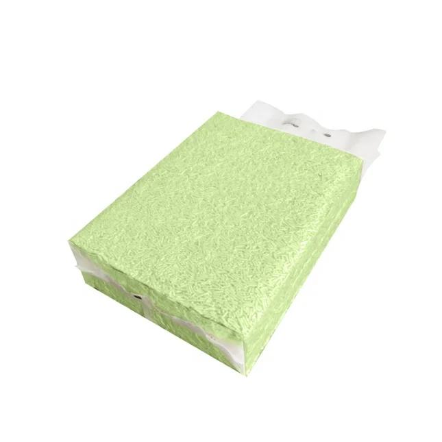 Highly Absorbent Eco Clean Crushed Tofu Cat Litter With Vacuum Plastic