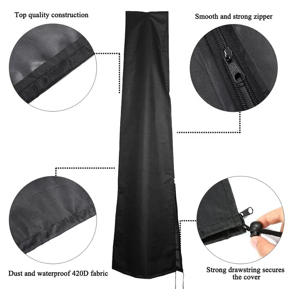 outdoor color resistant waterproof protective garden patio premium garden furniture umbrella parasol cover