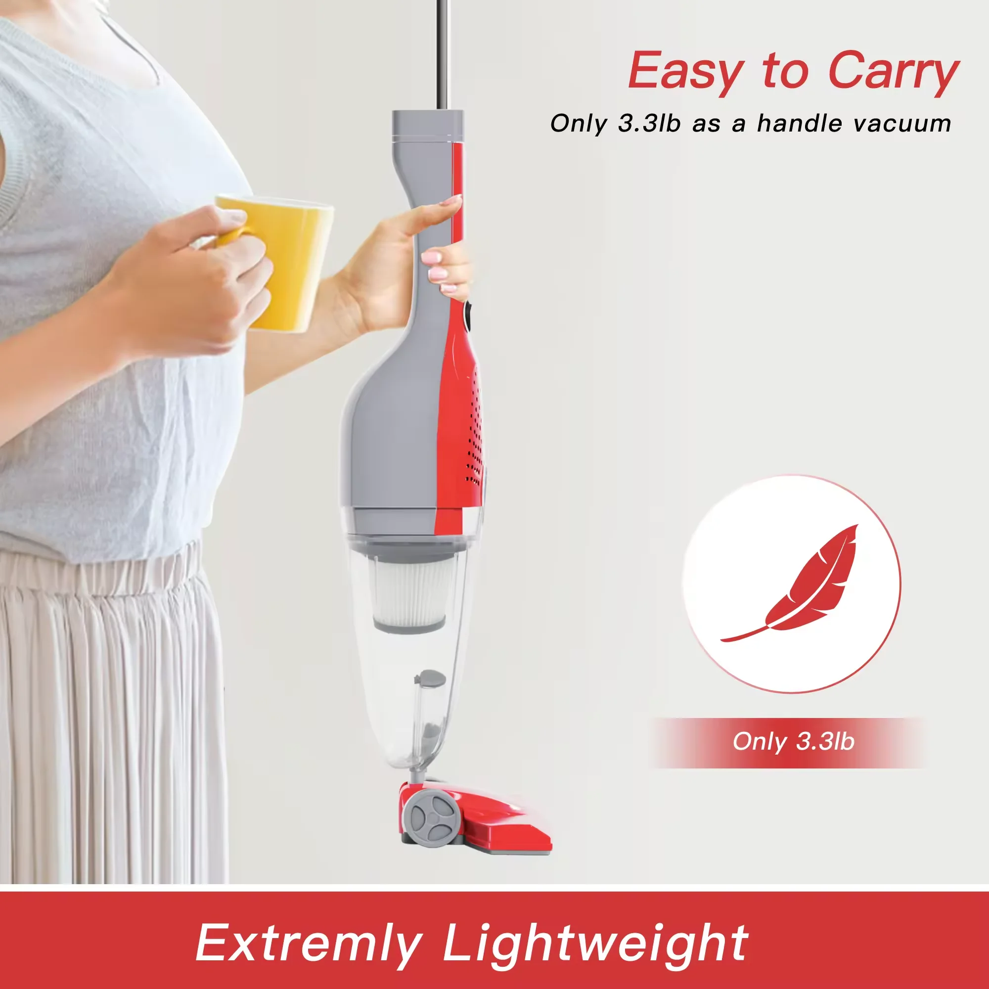 Handheld Home Hardwood Floor Care aspirateur 300W Vacuum Washer Dirty/Clean Water Tank Self-Cleaning corded vacuum cleaner