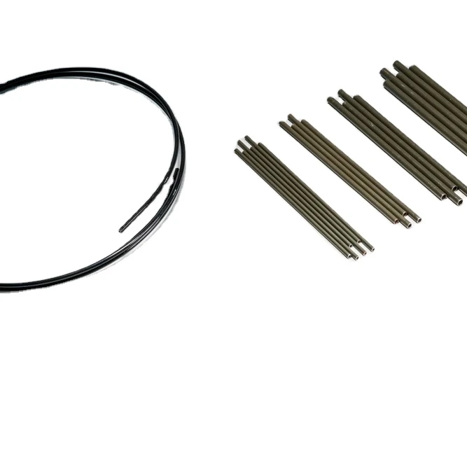 Оцинкованная и покрытая PVF Двойная Стенка Jingda, паяная трубка для автомобильной тормозной линии