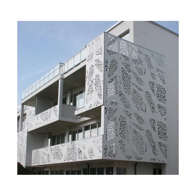 Plate 3d ventilated exterior decoration external cladding veneer aluminum facade panel accessories and curtain walls