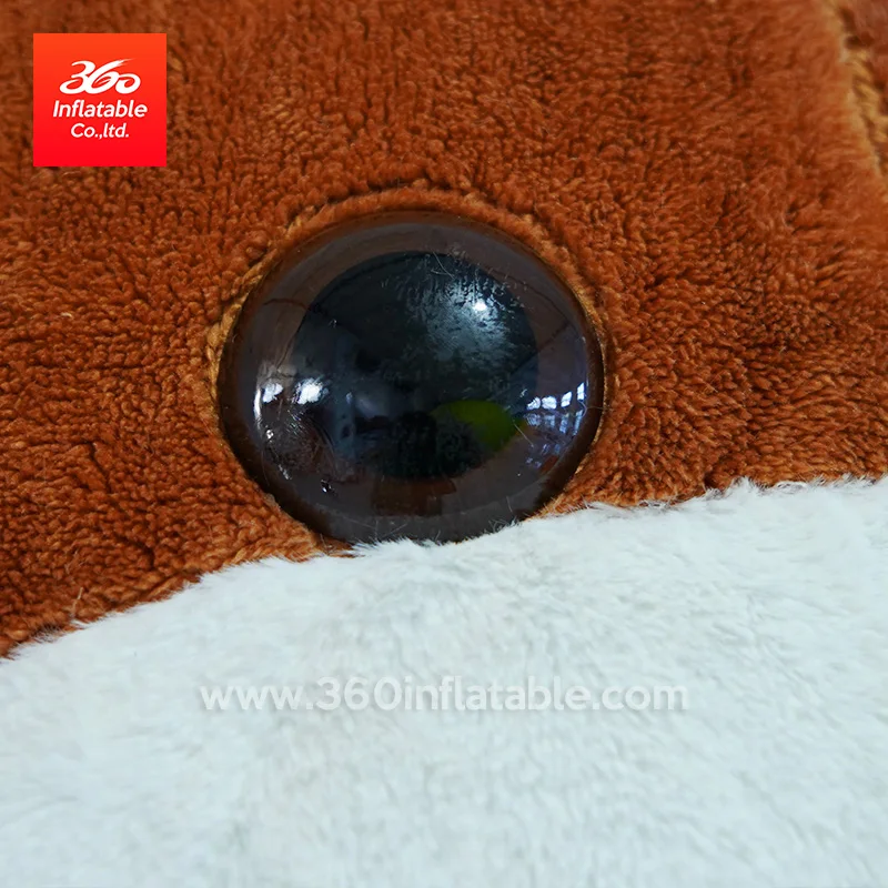 Professional Factory Customized Large Advertising Walking Animal Cartoon Inflatable Mascot Bear Costume for Advertising