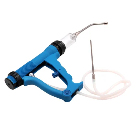 Veterinary Continuous Drench Gun Syringe Automatic Drencher 20 30 50 Ml