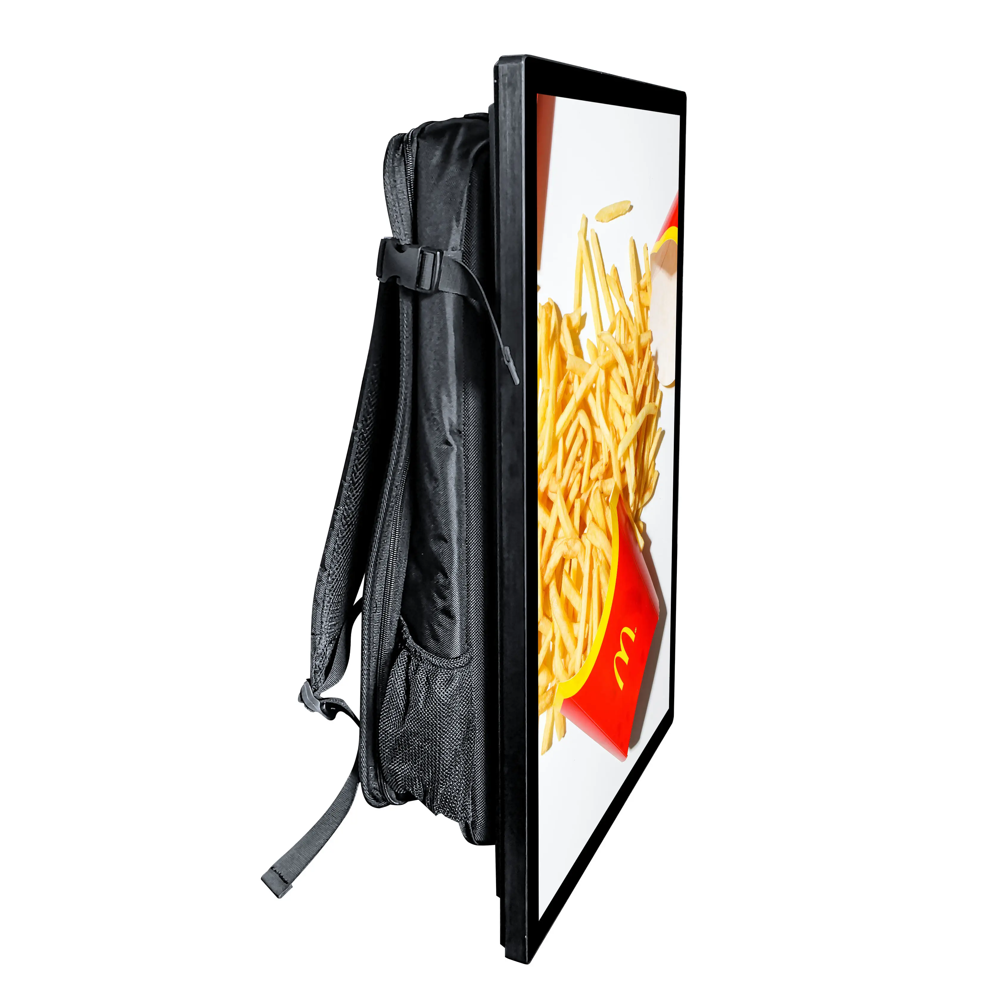 Waterproof Walking Billboard Mobile Control led screen indoor Screen Bag Backpack