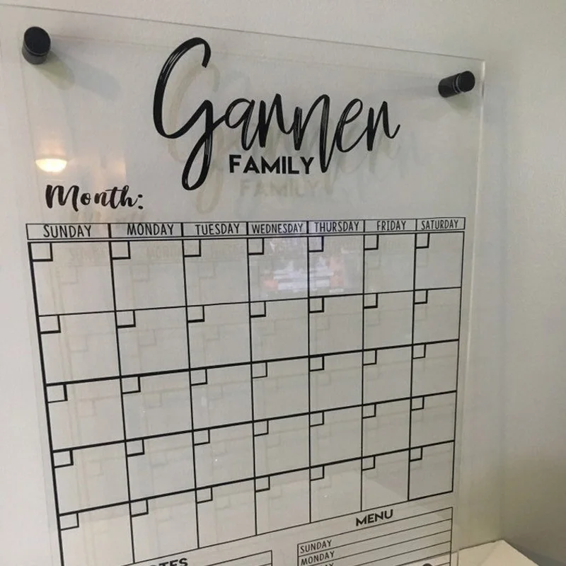 acrylic calendar 6
