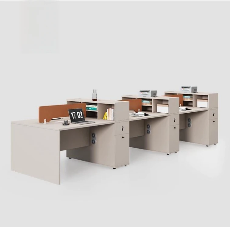 Wholesale 6 Person Workstations Office Cubicle Workstations Co Working Space Furniture Partner Desk