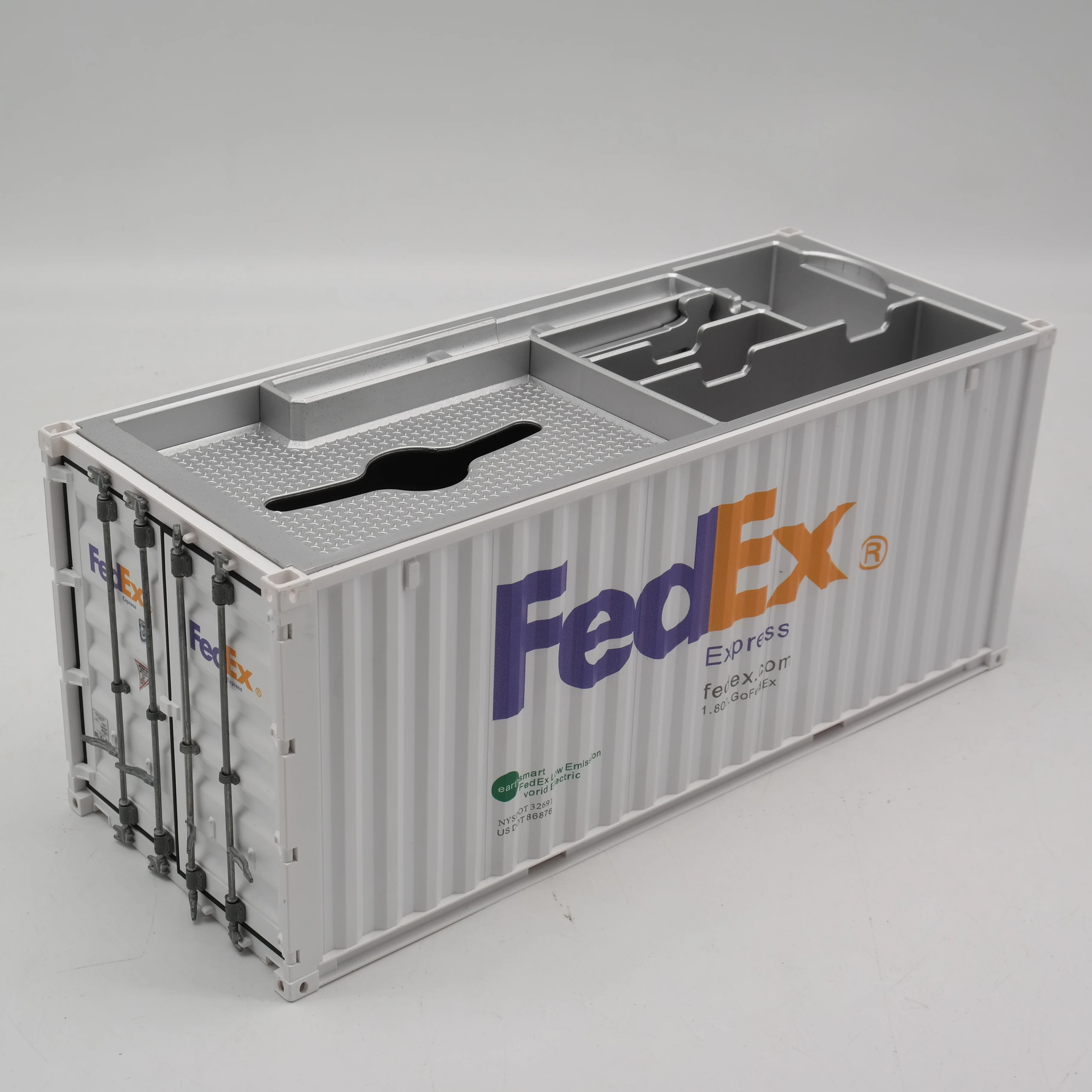 O.A.S Container Model Factory Scale1:20 Shipping Container Logistics FedEX Customized Storage Box Container Model