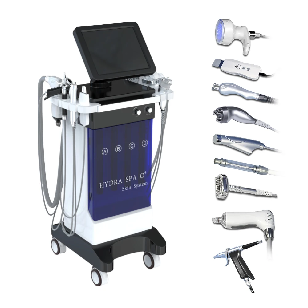 Новый узор, спа-оборудование для очистки воды лица, омоложение кожи, лифтинг лица, вакуумное удаление черных точек