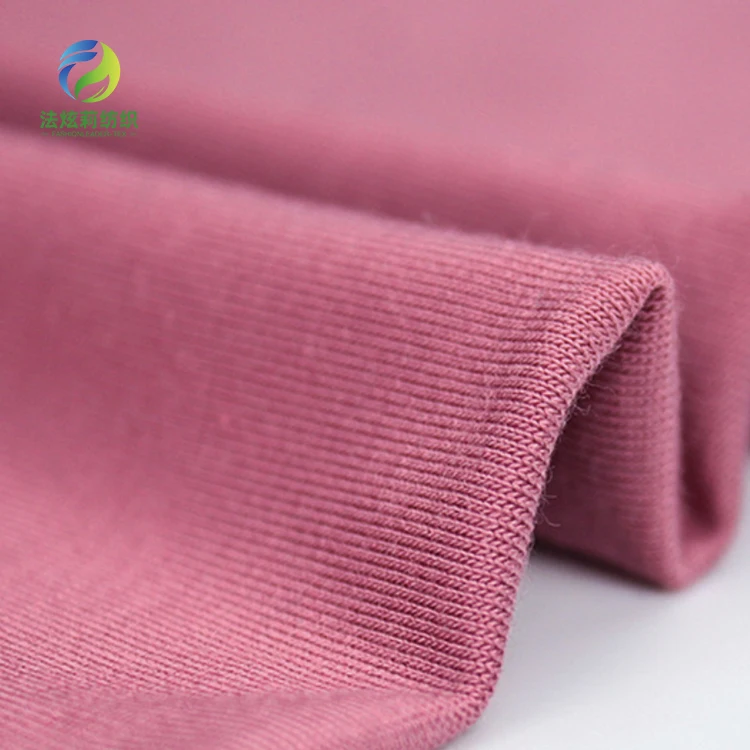 Eco-friendly  sustainable 170gsm   Lenzing Tencel 95%Modal 5%Spandex EcoVero Lyocell single jersey Knitted Fabric For T-shirt