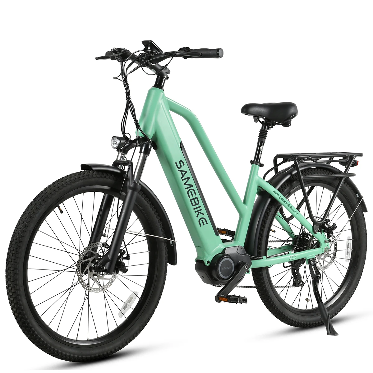 Best Selling A03 pedal assist electric bike 48v full suspension city ebike 350w electric fat tire kit bike for family trip