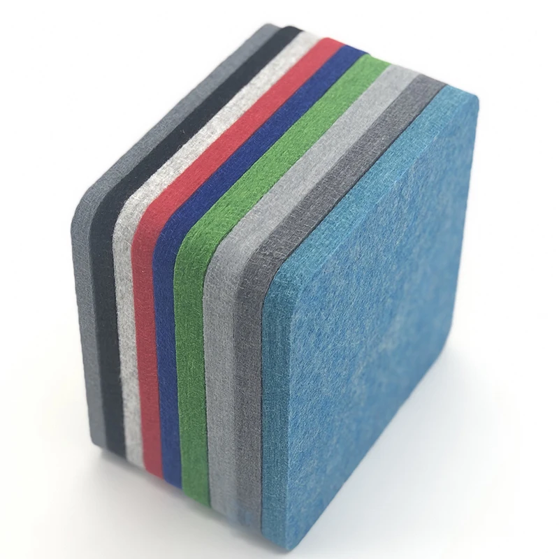 Hifh standard Polyester Fabric fireproof decorative wall panel