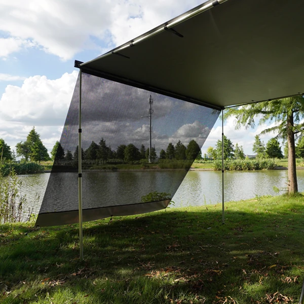 Yescamp Aluminum Case Vehicle Truck Awning Tent 4X4 Offroad Car Tent Roof Side 270 Degree Awning Annex Walls