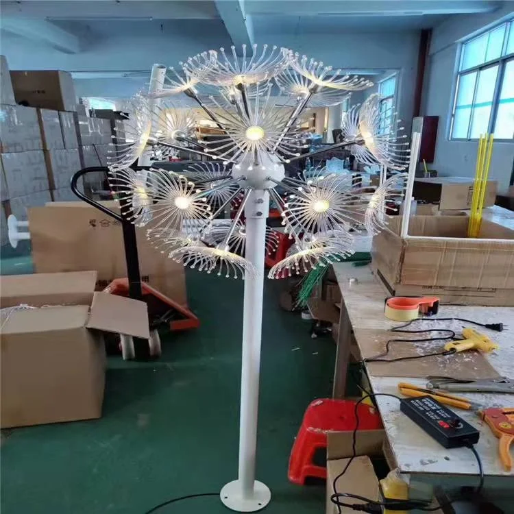 outdoor 2022 led strip light xmas tree 5050 glass outdoor garden decorative lights solar ball dandelion lawn light