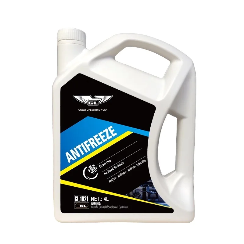 Chemical Antifreeze Coolant 50/50 Glycol Ethylene Engine Antifreeze Water 4L Radiator Coolant