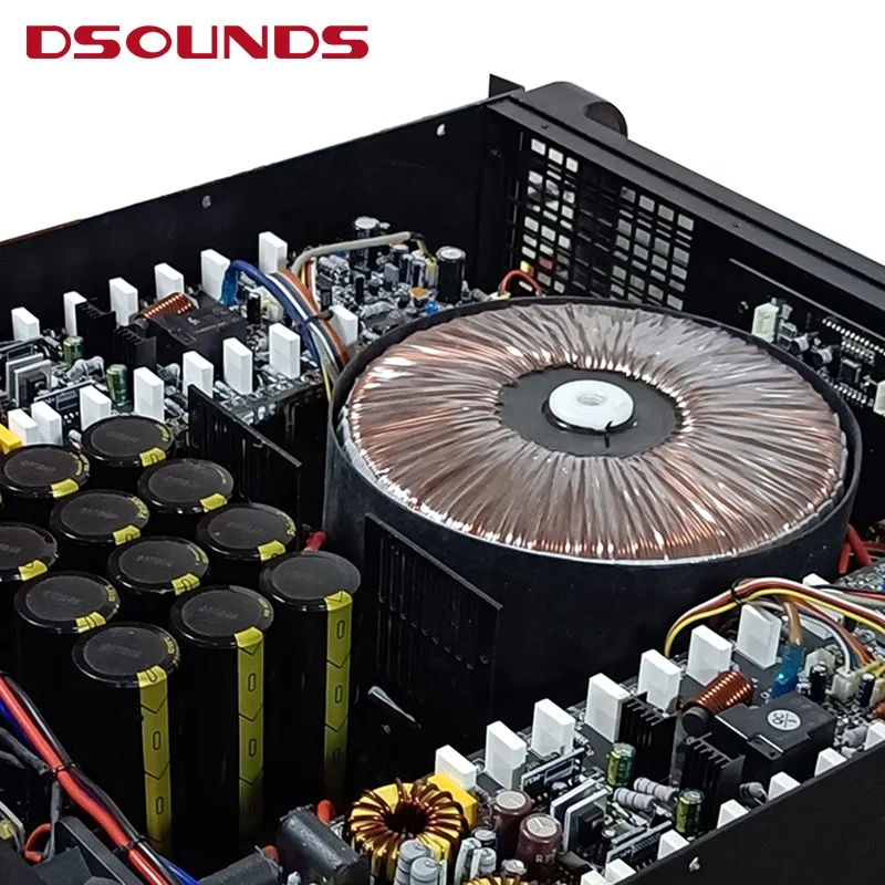 ClassTD power amplifier 2x2300W 3U outdoor amplifier professional power amplifier