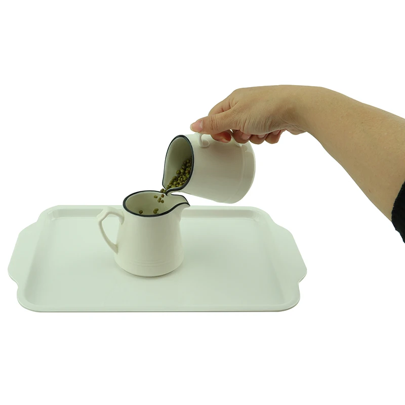 PR092  Beans Pouring Activity with tray  montessori material educational toys kids baby practical life  montessori