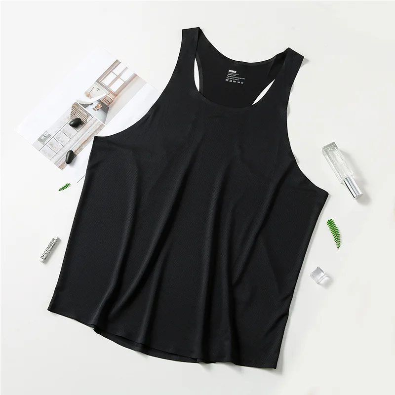 Customized Colorful Sleeveless Print Vest Men Bodybuilding Vest Workout Sports Fitness Training Vest