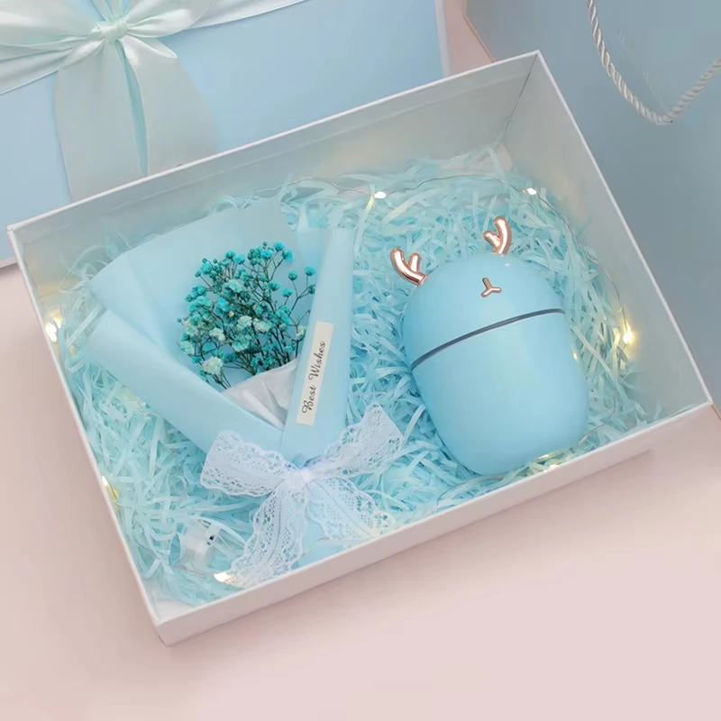 Christmas Gift Set for Mom Beautiful Vacuum Fan Umbrella Humidifier Bouquets for Weddings and Easter Occasions