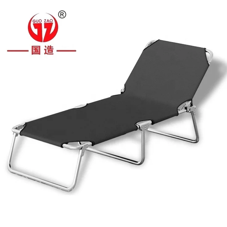  Wholesale Portable Metal Foldable Office Camp Camping Outdoor Bed Military Cot Beds Folding Beach Sun Loungers