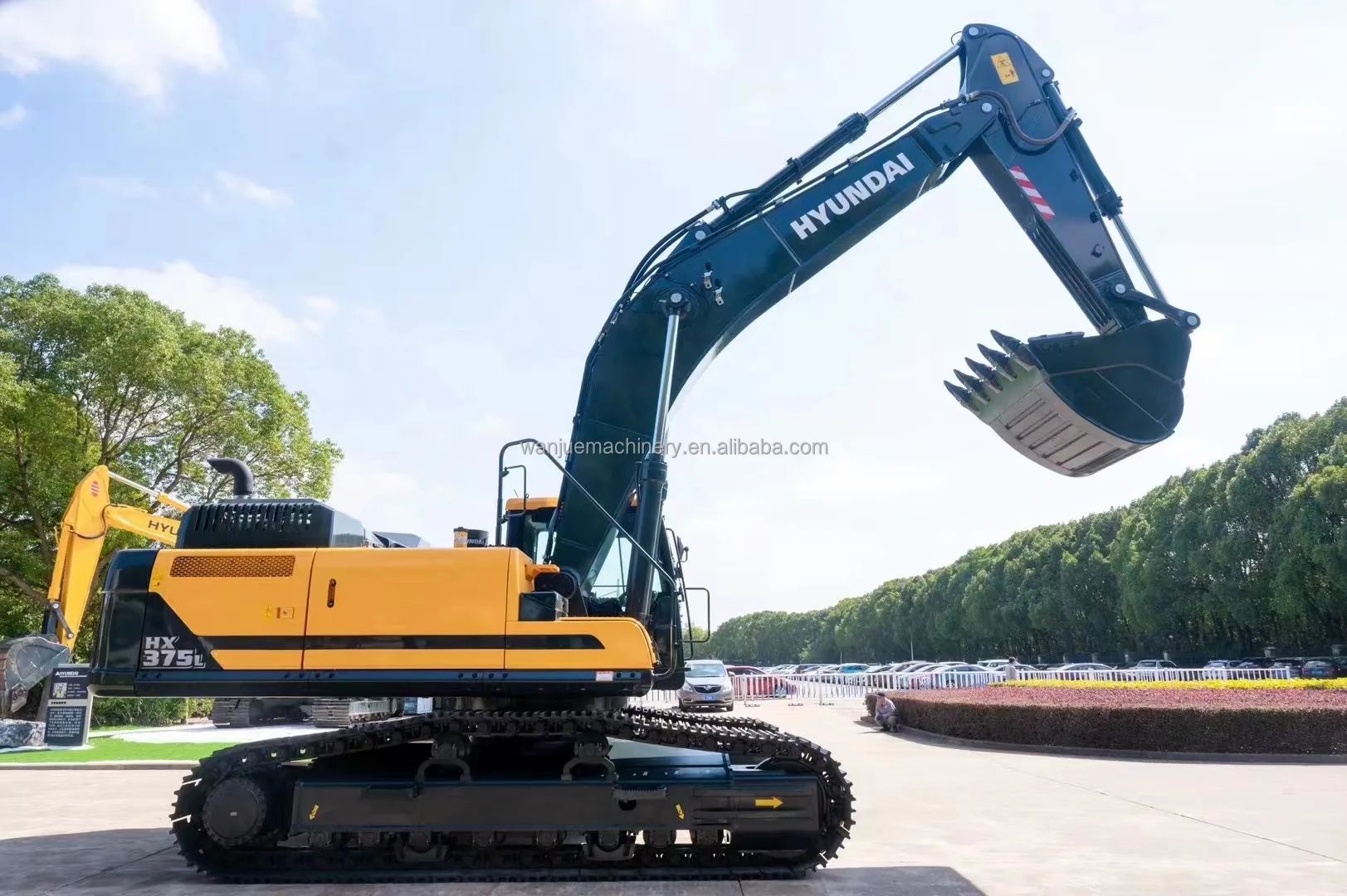 HX375L гусеничный экскаватор гидравлические детали Строительная техника двигатель Cummins Kawasaki гидравлический цилиндр PLC сердечник двигателя