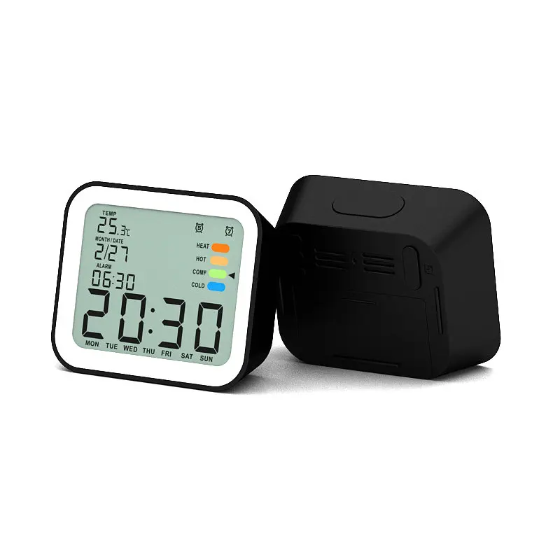 Nightstand Clocks for Bedrooms Digital Clocks Sleep Trainer Kids China Led Battery Operated Calendar Clock Wholesale