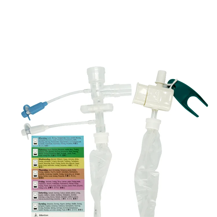 Wholesale Medical Different Sizes Sterile Disposable Pvc Closed Suction Catheter