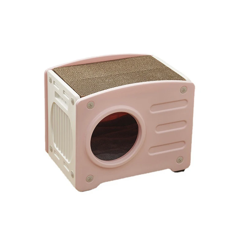 Pet Cat House PE Thickened Pet Villa Four Seasons Universal Household Indoor Cat Scratcher Board Bed
