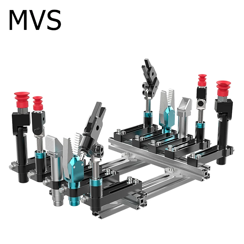 Customize Vacuum EOAT Robot Arm Gripper Structure Aluminum Profile For Automation Systems