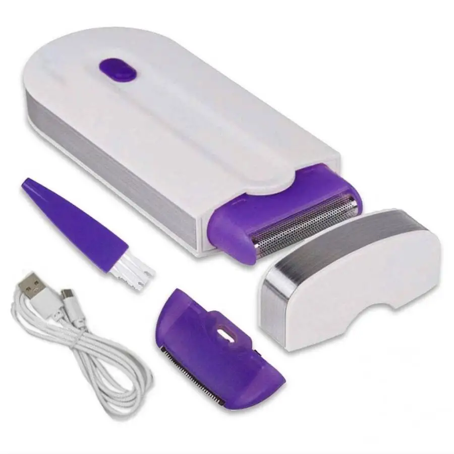 Mini Electric Shaver Painless Hair remover USB Rechargeable Epilator